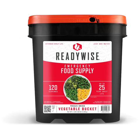 1440 Serving Freeze-Dried Vegetable Bucket