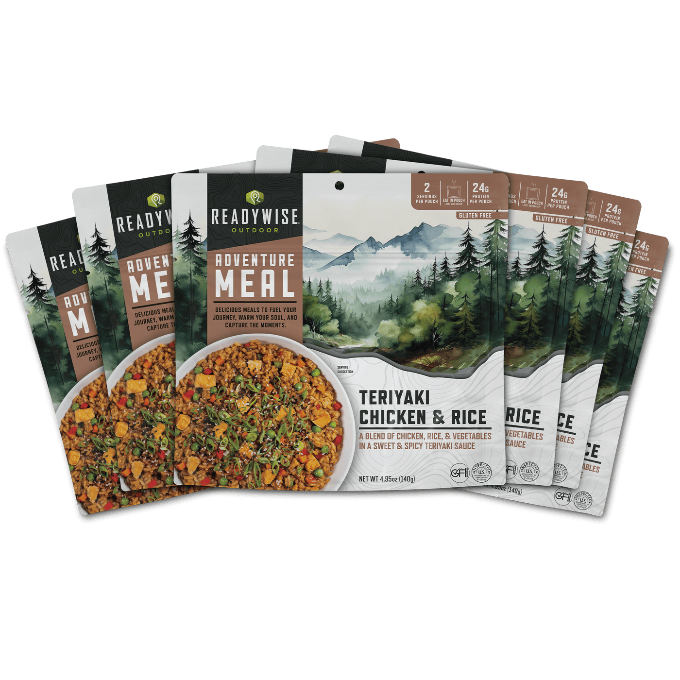 Teriyaki Chicken and Rice Casual Camper – 6 Pack