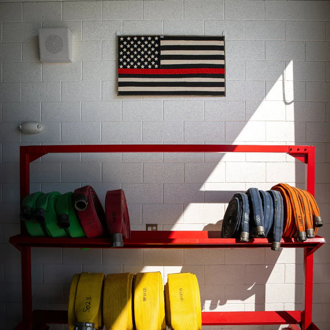 American Flag – Fire Hose – Thin Red Line