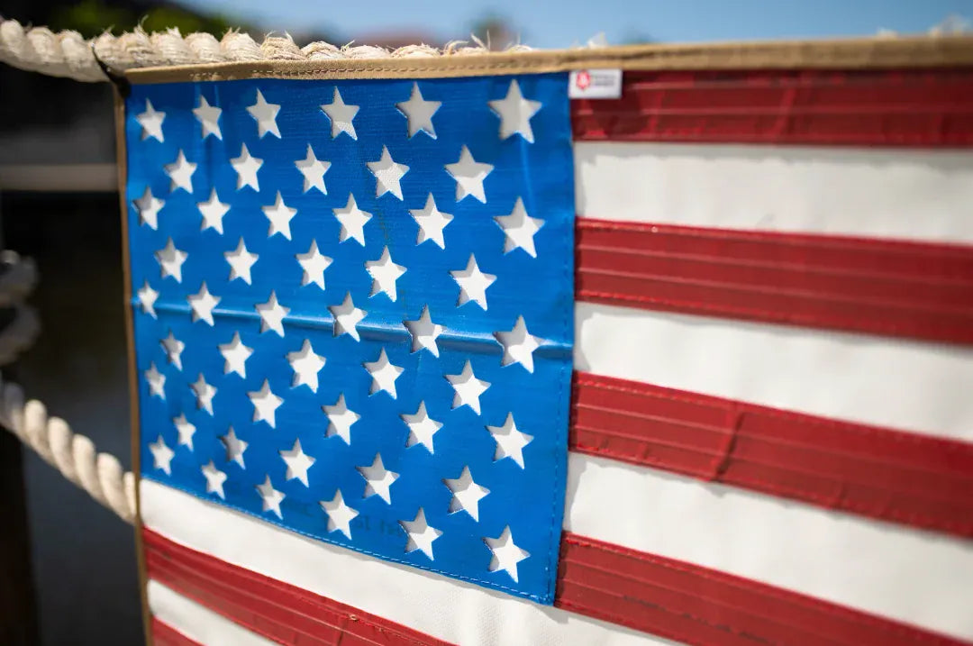 American Flag – Rubber Fire Hose – Waterproof