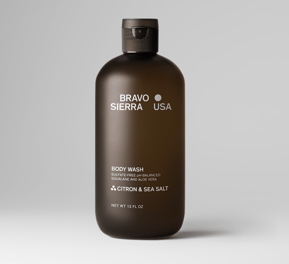 Bravo Sierra Body Wash – Citron & Sea Salt