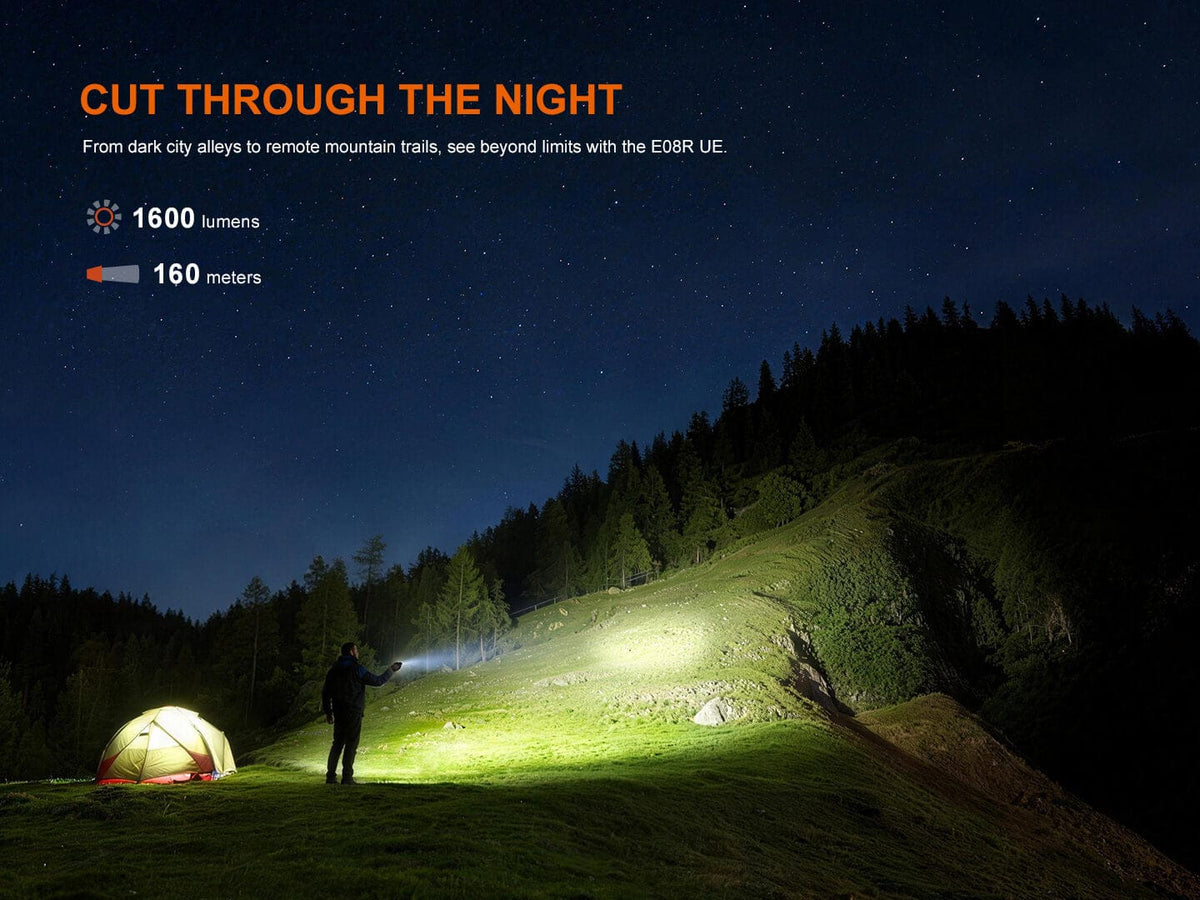 Fenix E08R UE Multi-Light EDC Flashlight With Red Light & Green Laser – photo 4 of 31