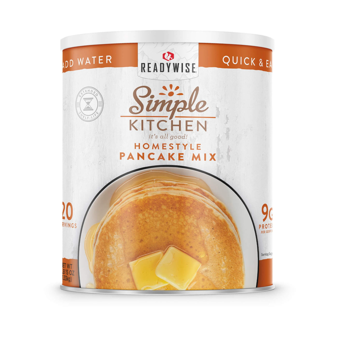 Pancake Mix – Dehydrated #10 Can – 20 Servings