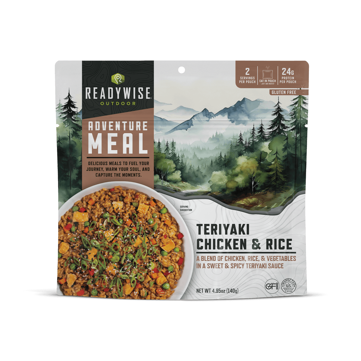 Teriyaki Chicken and Rice Casual Camper – 6 Pack