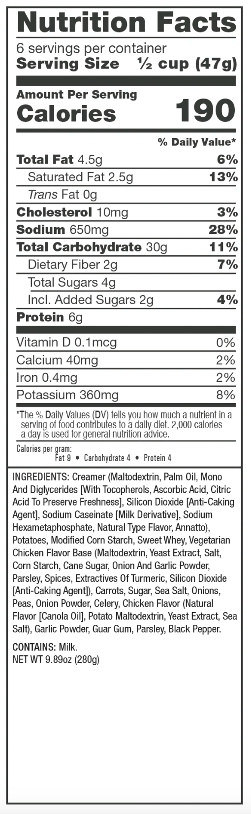 84 Serving Gluten Free Grab and Go Bucket