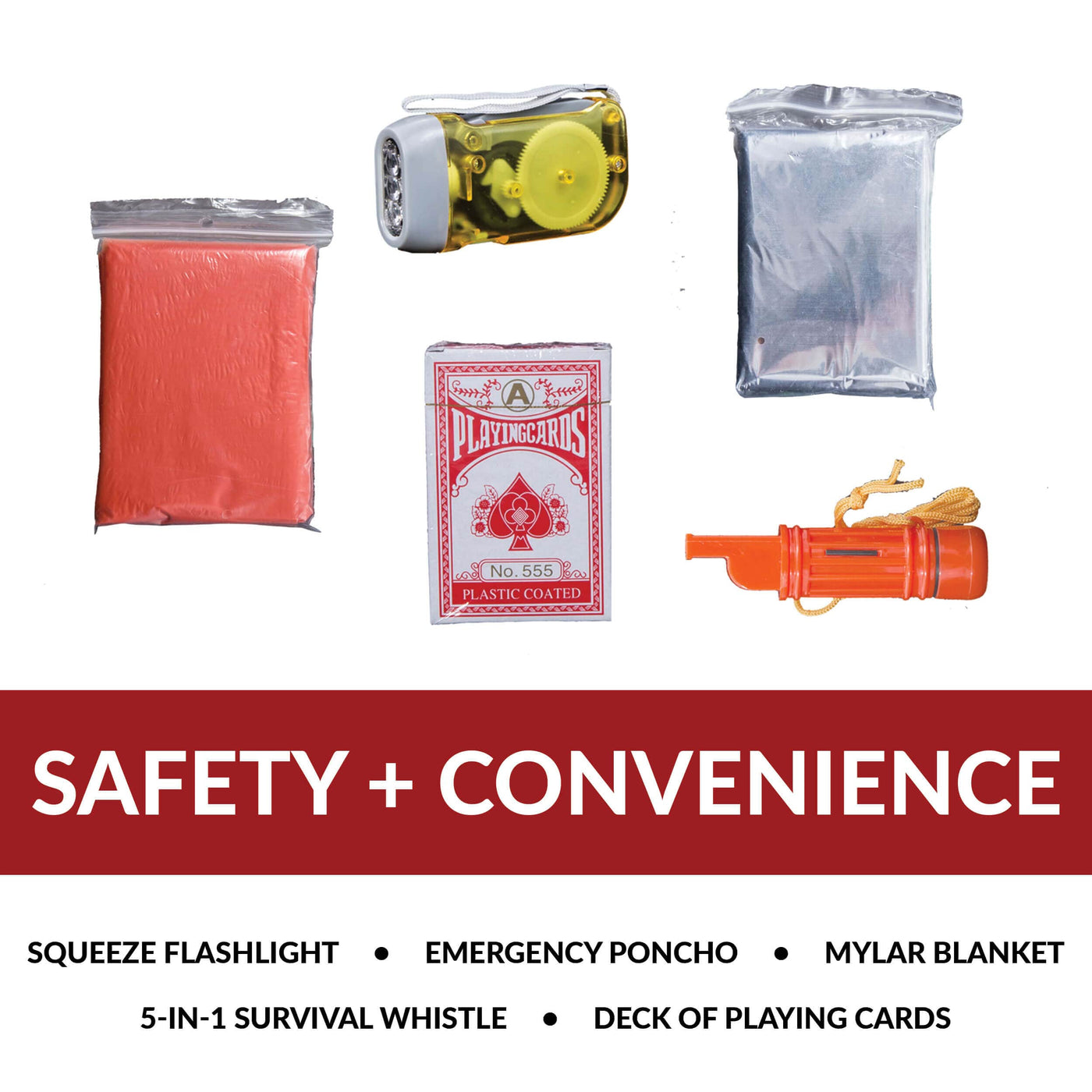 64-Piece Survival Backpack