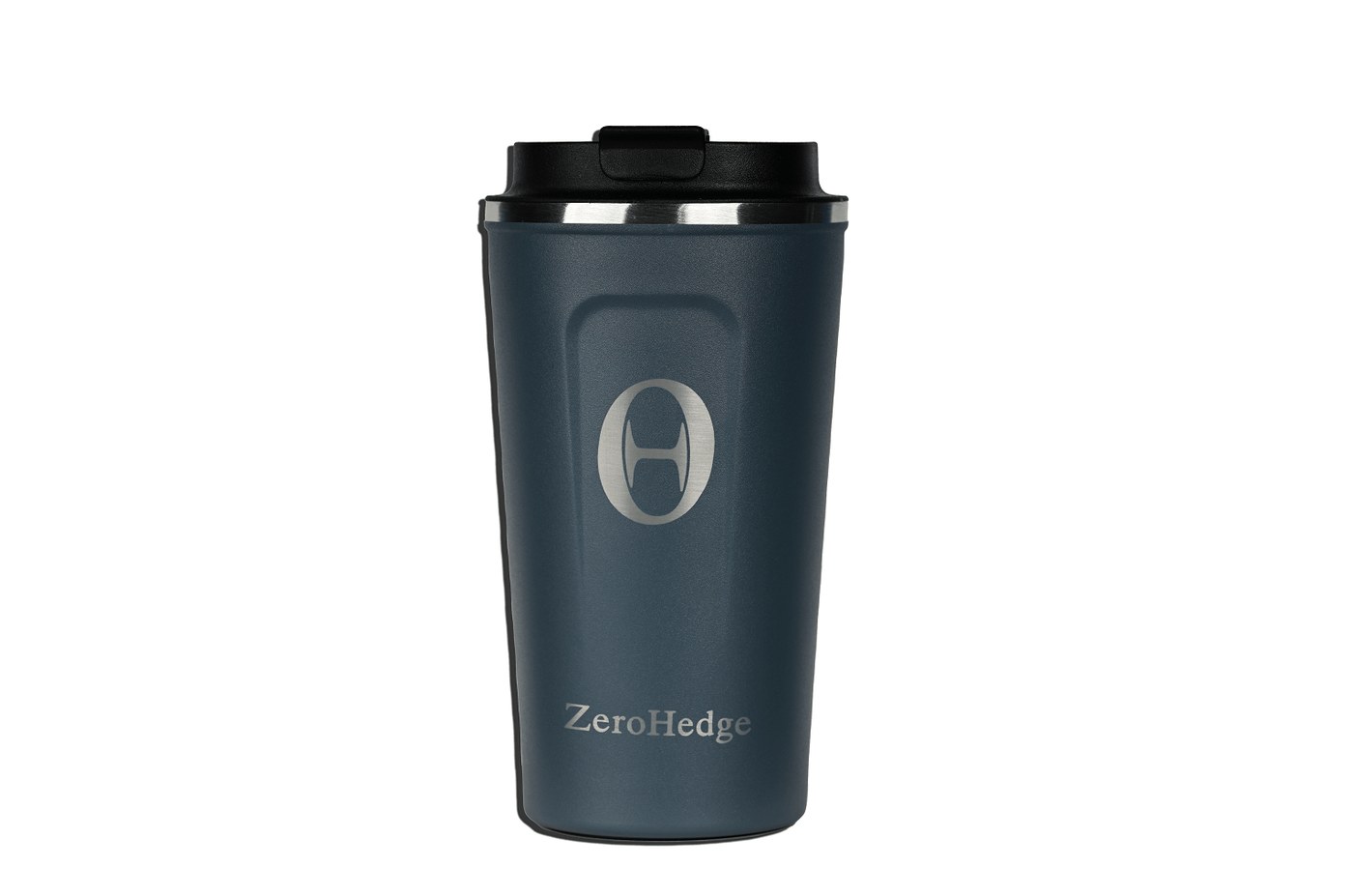 Blue coffee tumbler mug, 17oz, vacuum sealed