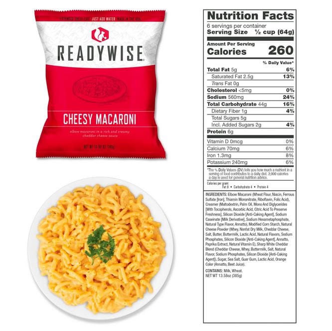 7-Day Emergency Food Supply Ready Grab Bag