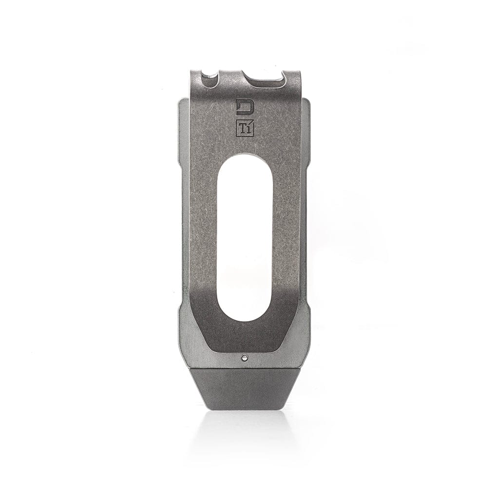 Dango MC02 Titanium Money Clip – Satin Silver