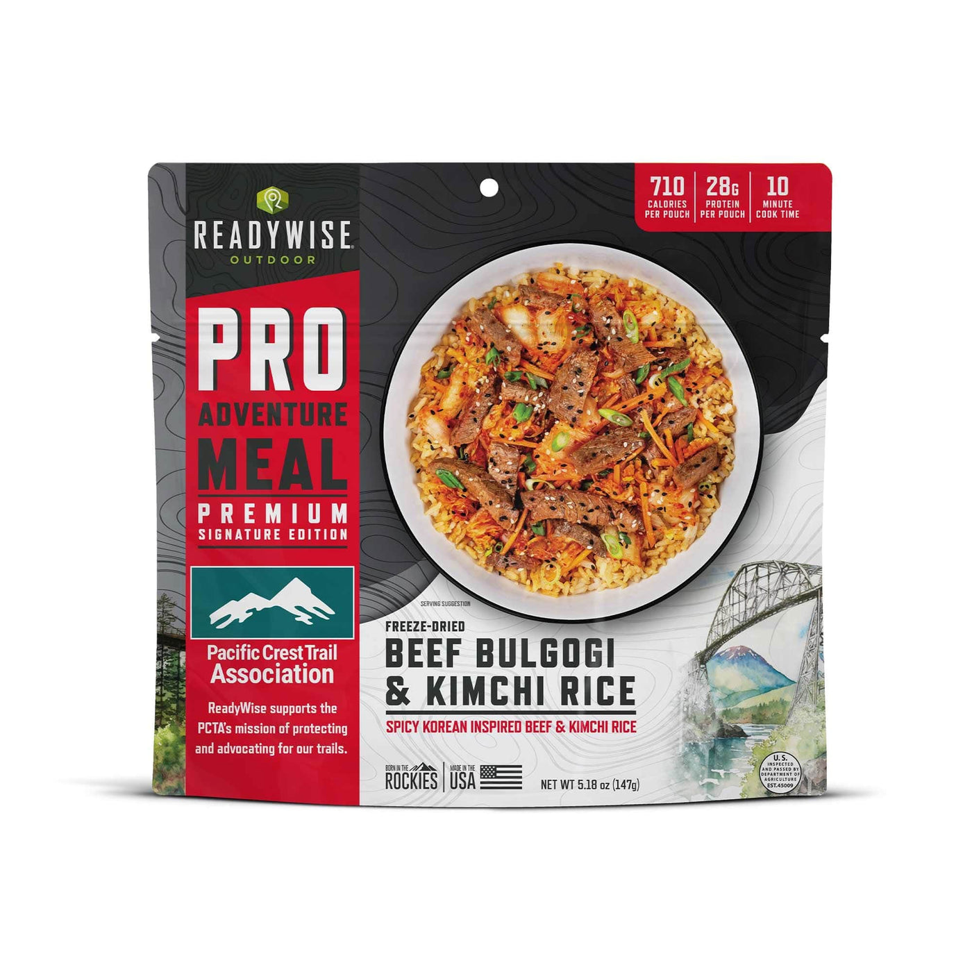 Beef Bulgogi & Kimchi Fried Rice – Pro Adventure Meal – 6 Pack