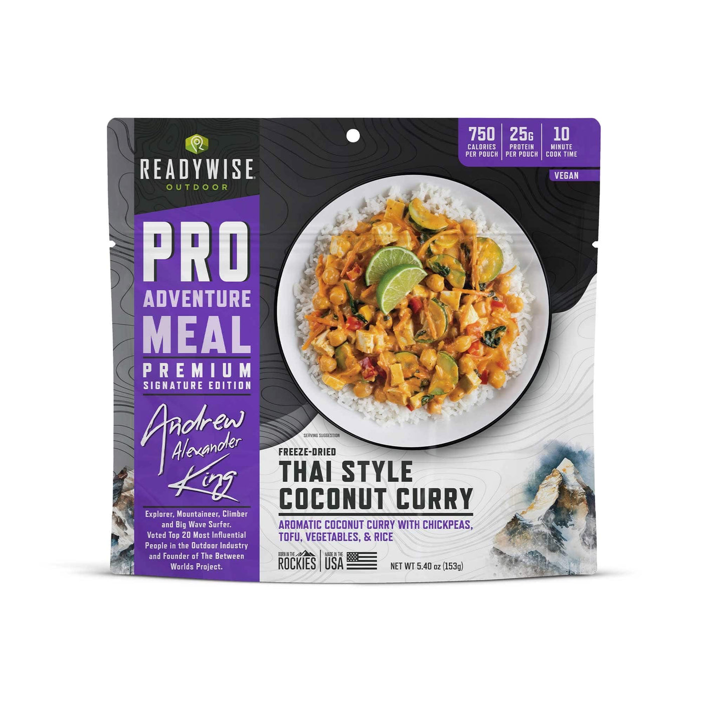 Thai Coconut Curry – Pro Adventure Meal – 6 Pack