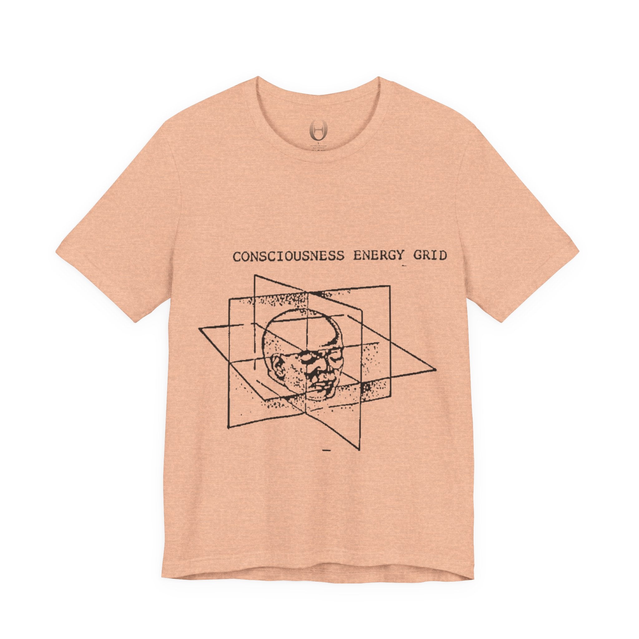 Consciousness Energy Grid Unisex Short Sleeve Tee