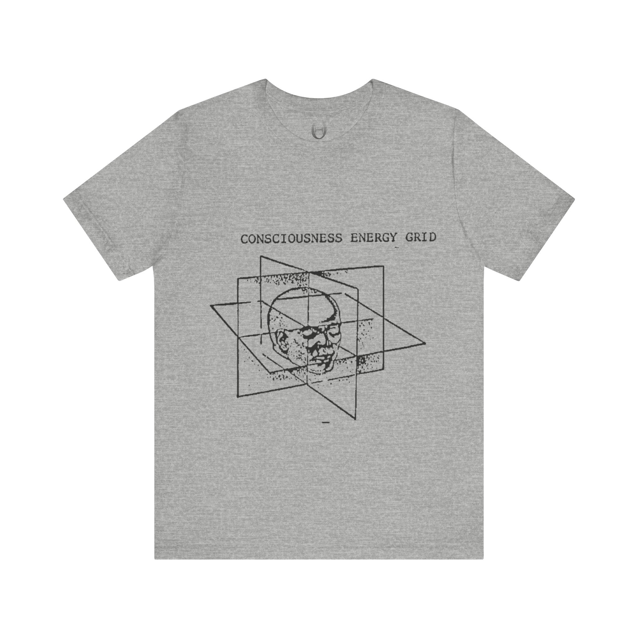 Consciousness Energy Grid Unisex Short Sleeve Tee