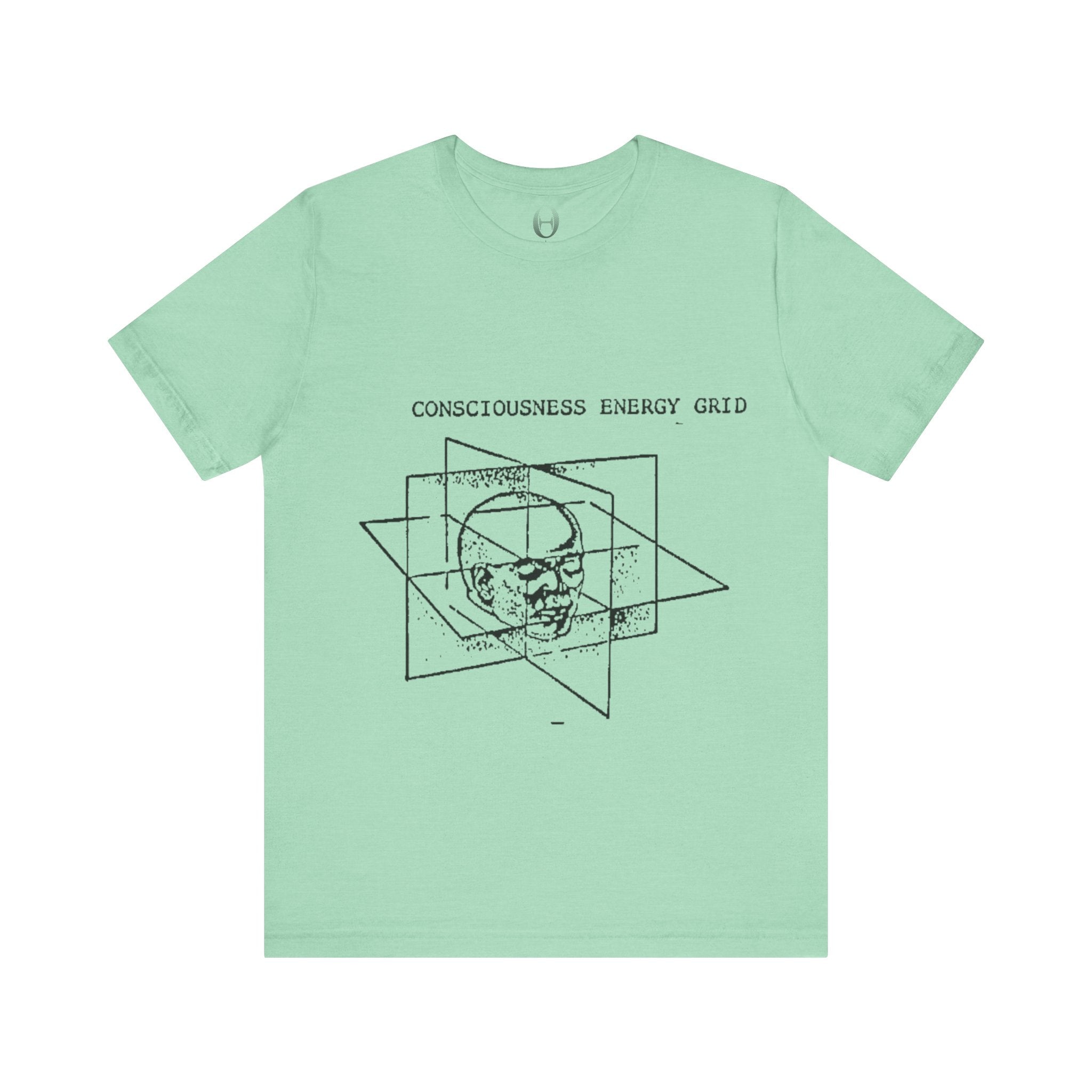 Consciousness Energy Grid Unisex Short Sleeve Tee