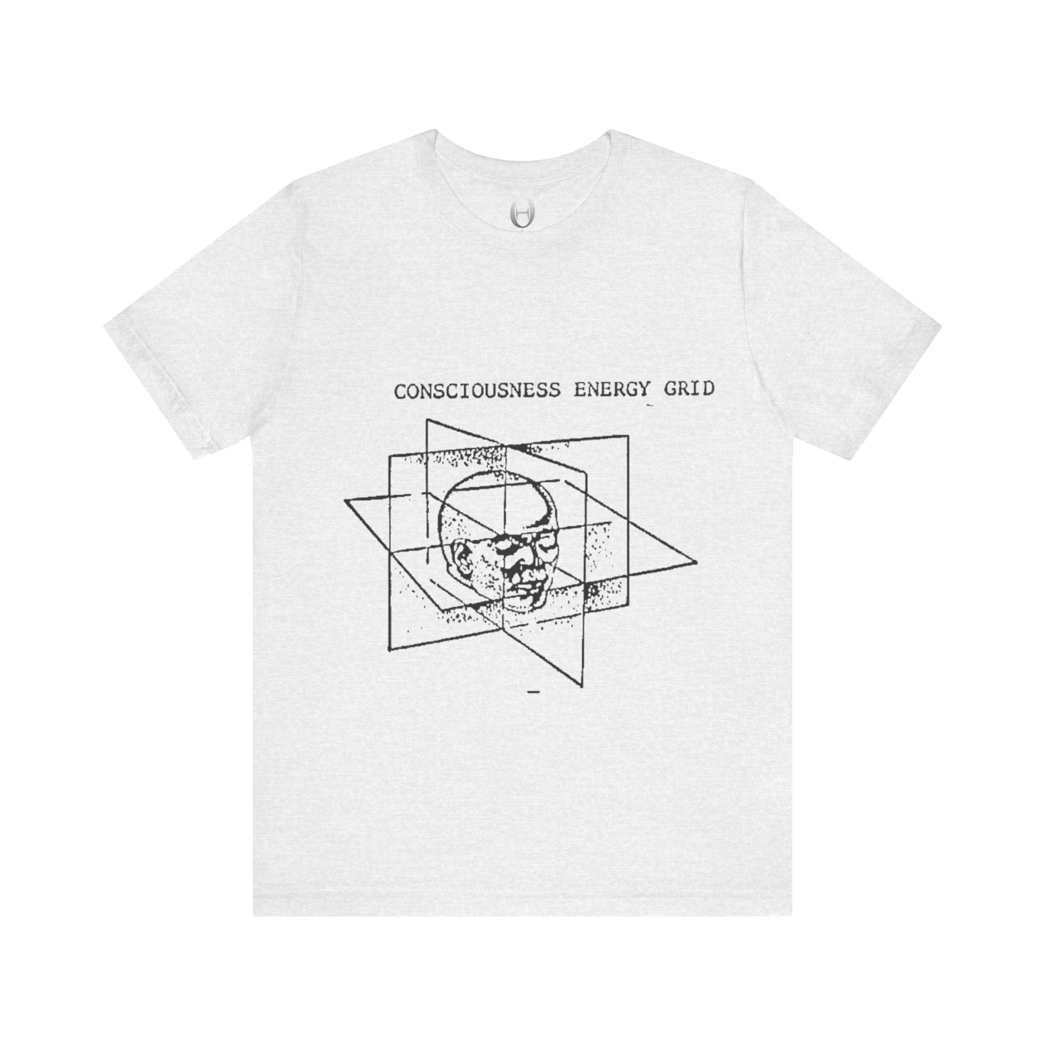 Consciousness Energy Grid Unisex Short Sleeve Tee