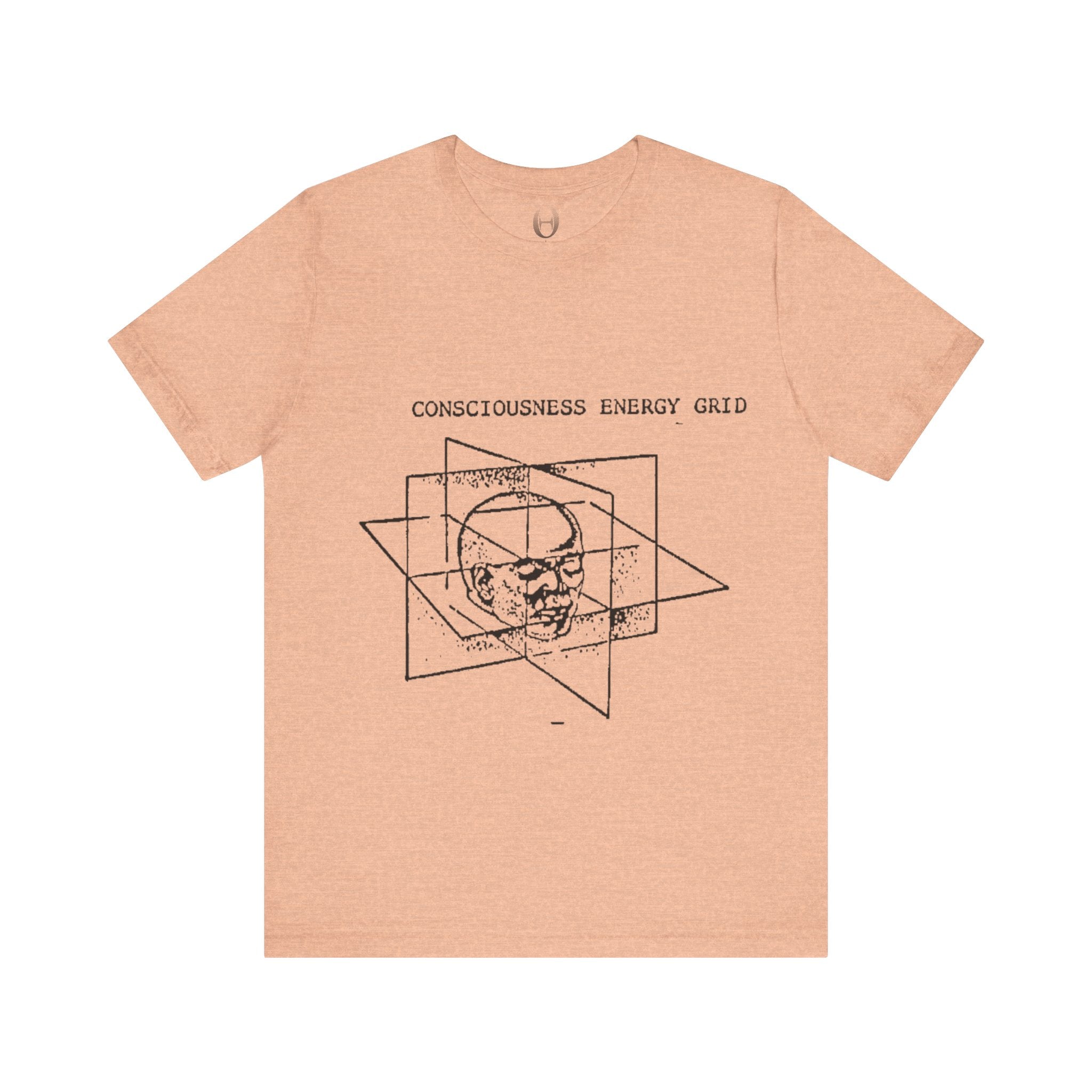 Consciousness Energy Grid Unisex Short Sleeve Tee