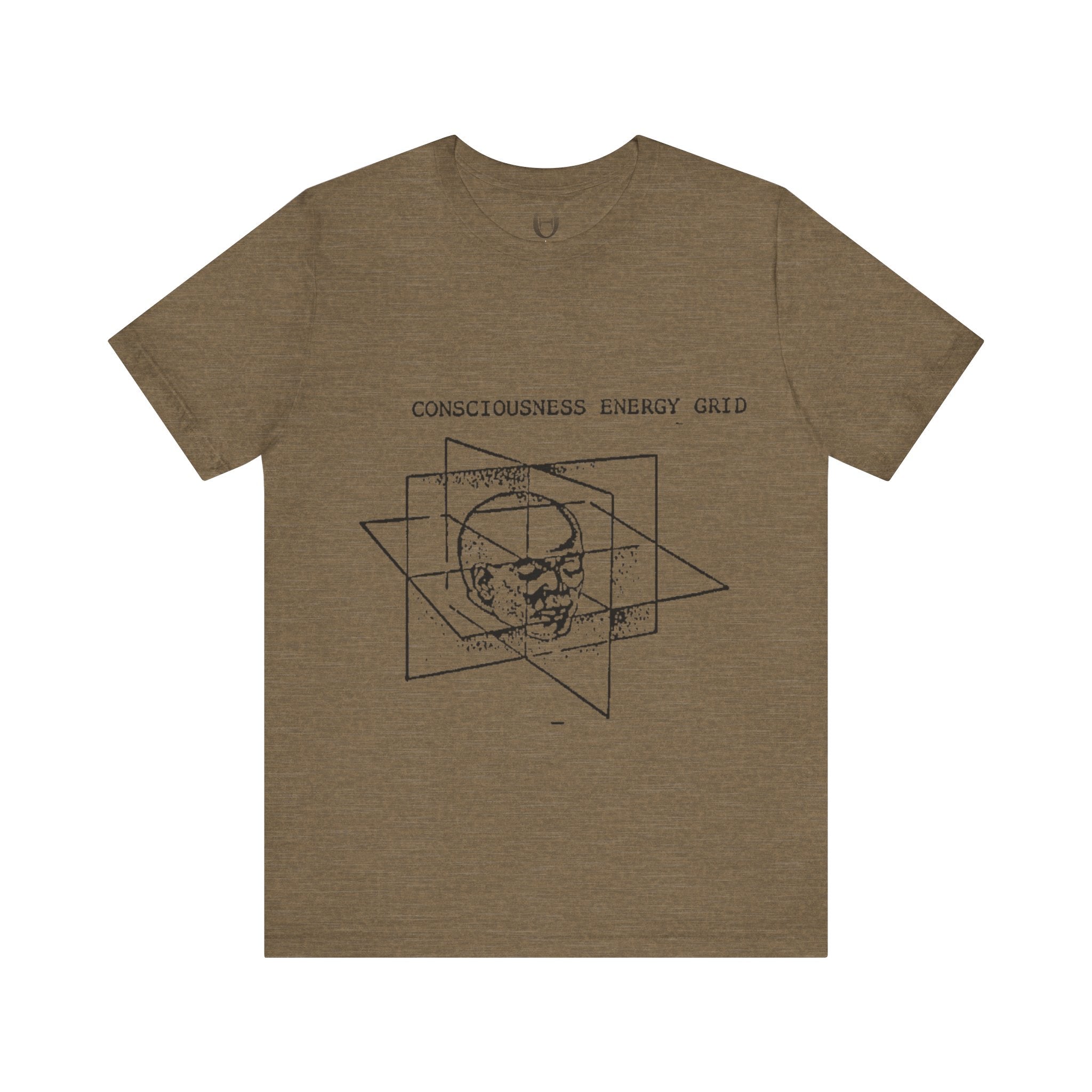 Consciousness Energy Grid Unisex Short Sleeve Tee