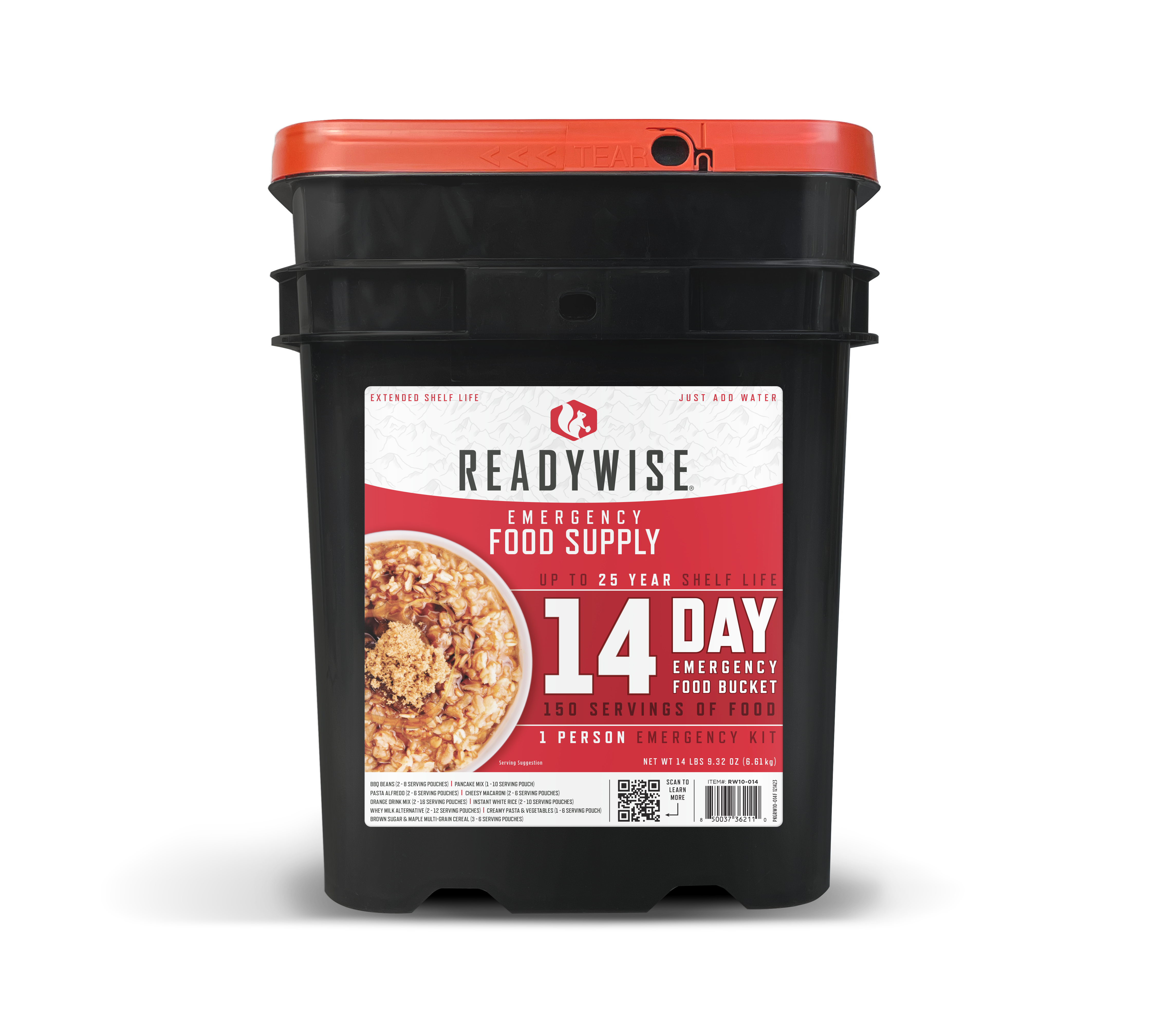 14 Day Emergency Food Bucket