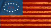 Limited Edition Handcrafted 1776 Flag
