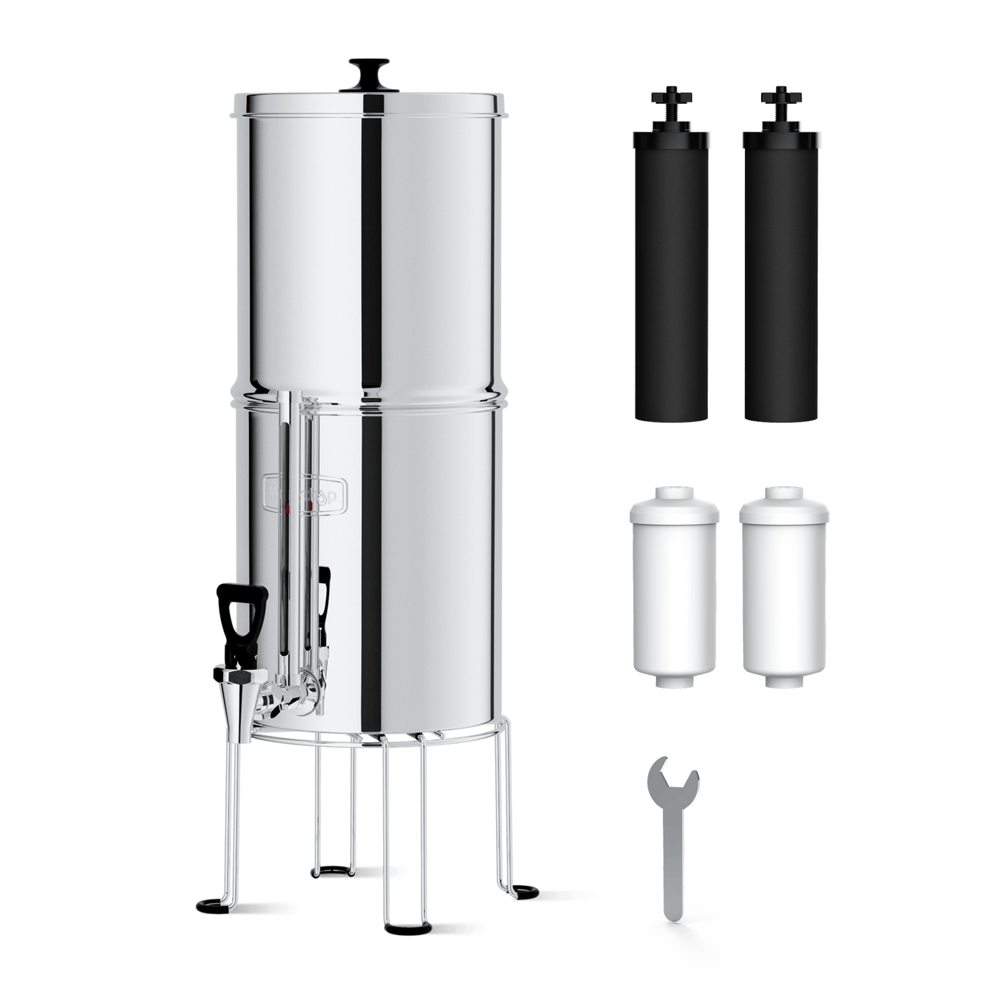 2.25-gallon Gravity Water Filter System With Stand