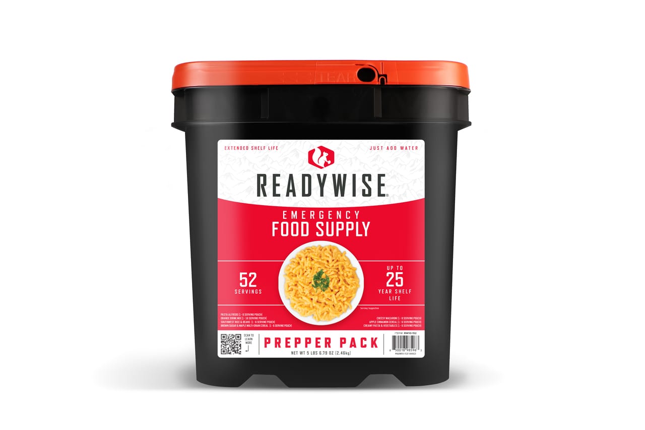 52 Serving Prepper Pack Bucket