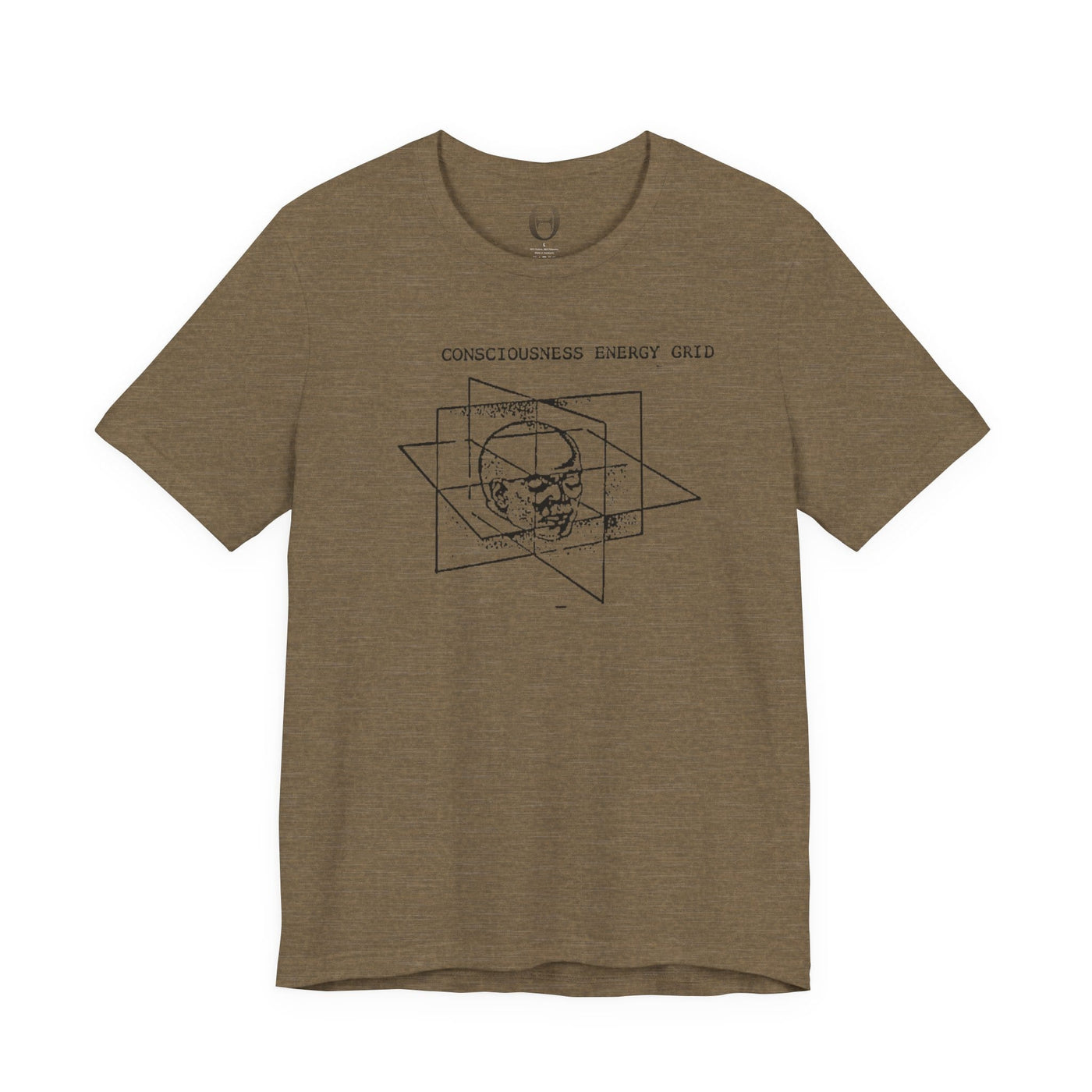 Consciousness Energy Grid Unisex Short Sleeve Tee