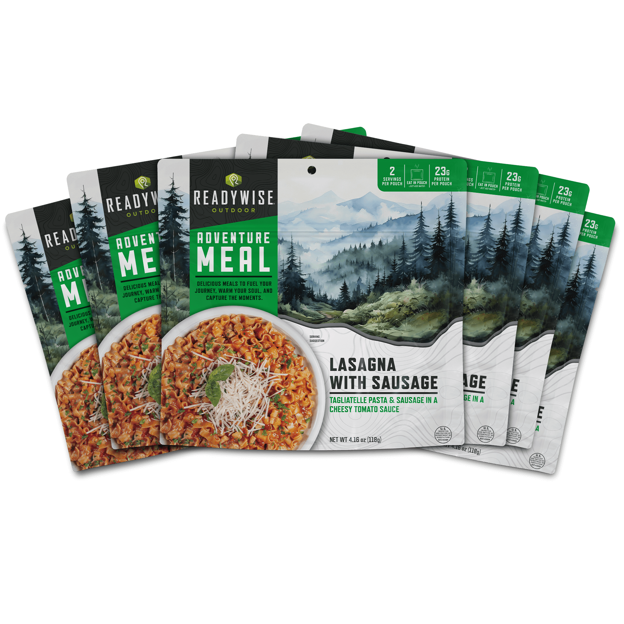 Lasagna with Sausage Casual Camper – 6 Pack