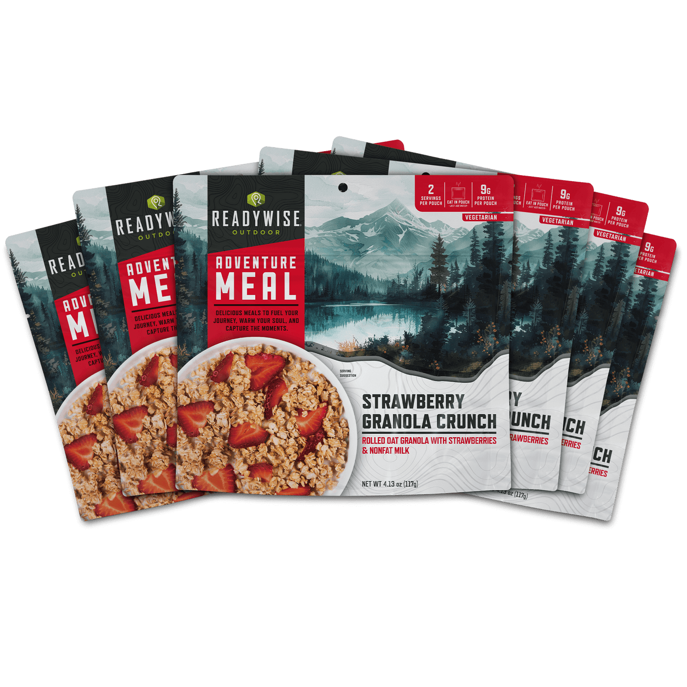 Strawberry Granola Crunch Casual Camper – 6 Pack