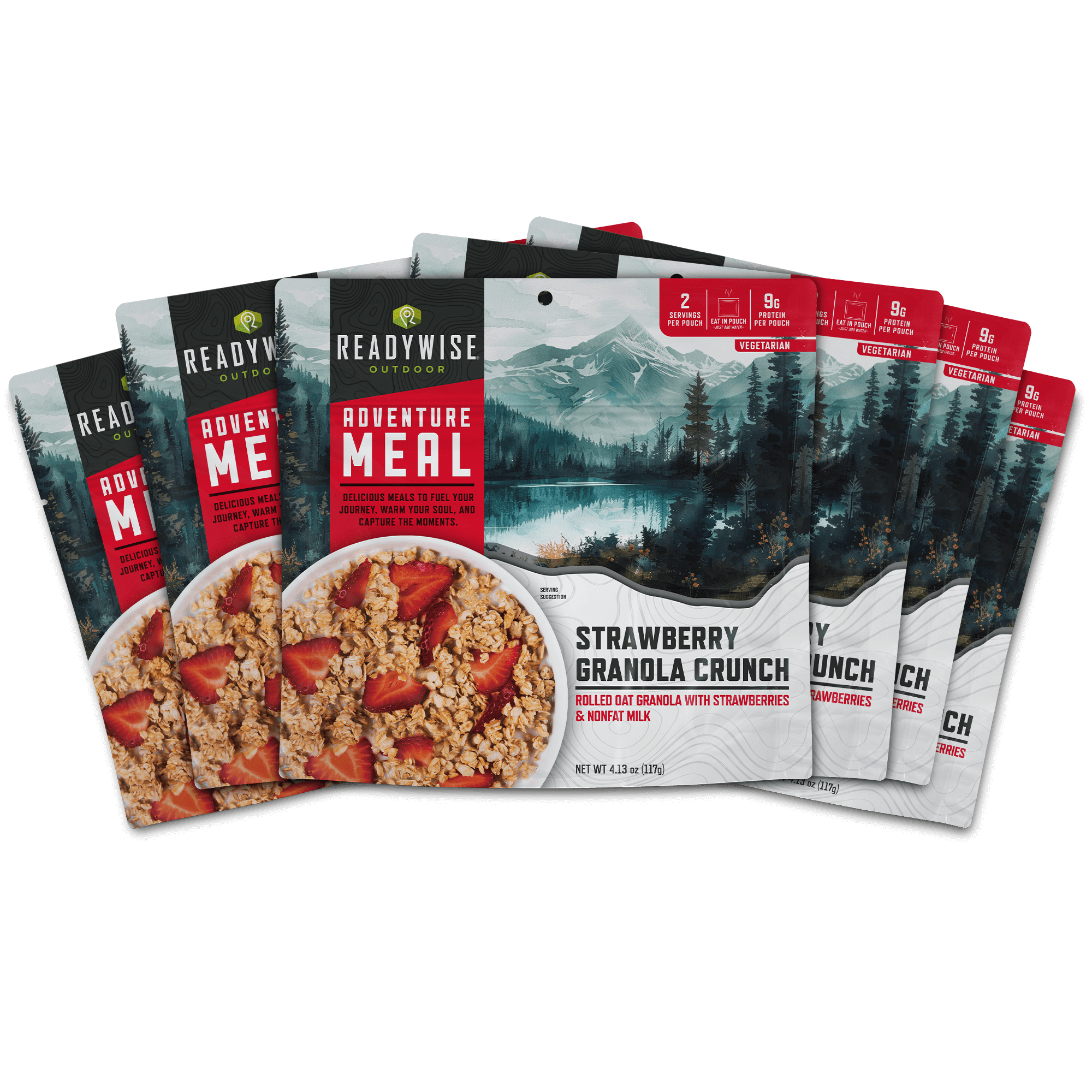 Strawberry Granola Crunch Casual Camper – 6 Pack