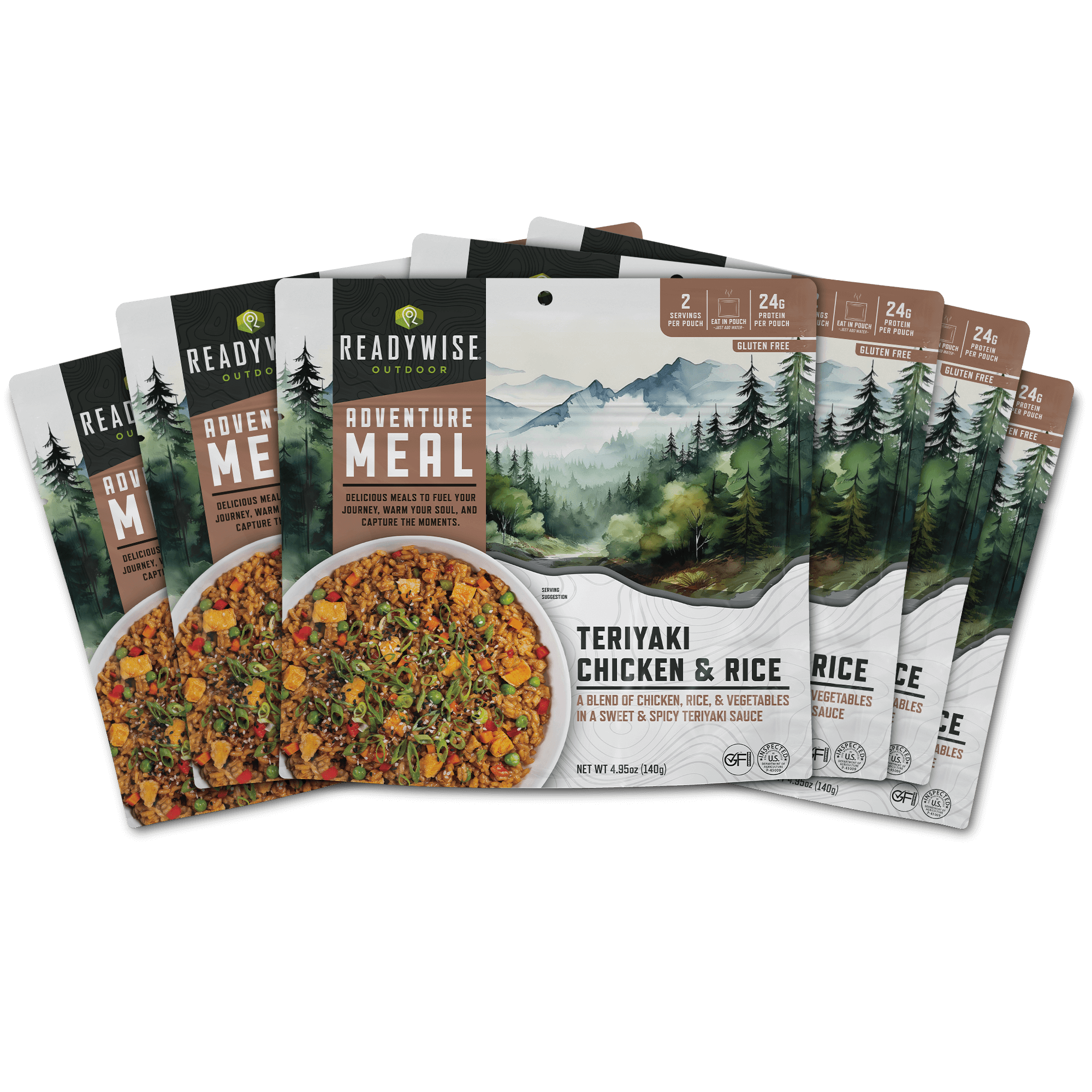 Teriyaki Chicken and Rice Casual Camper – 6 Pack