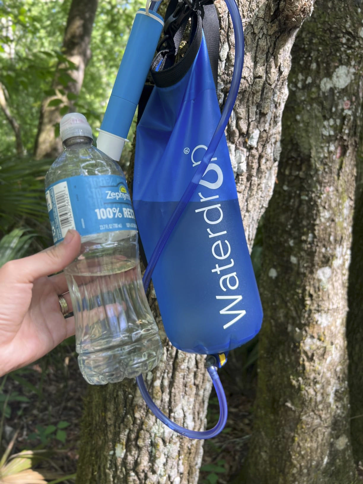 Camping Gravity Filter Kit (Includes Water Straw)