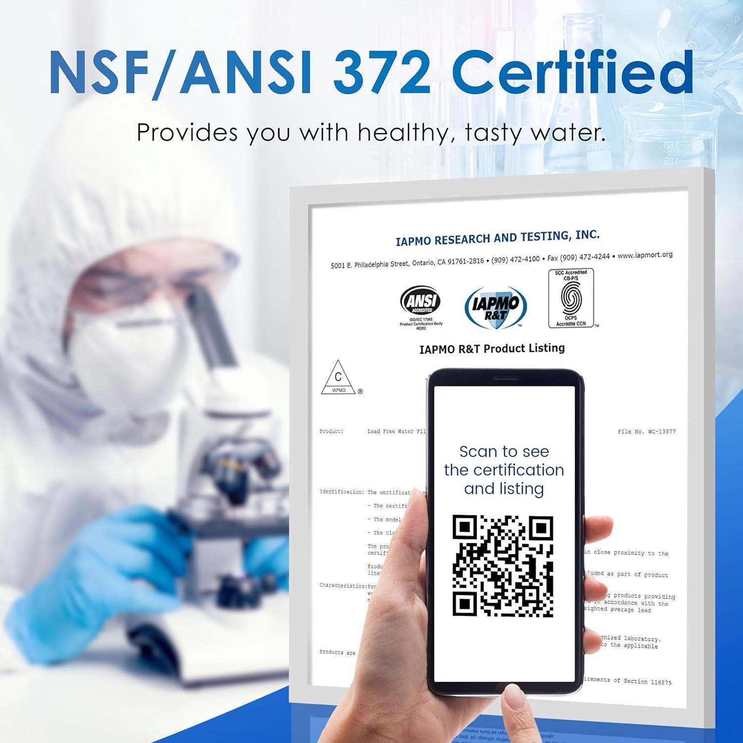 Waterdrop Reverse Osmosis Water Filtration System for Home, G2P600