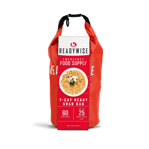 7-Day Emergency Food Supply Ready Grab Bag