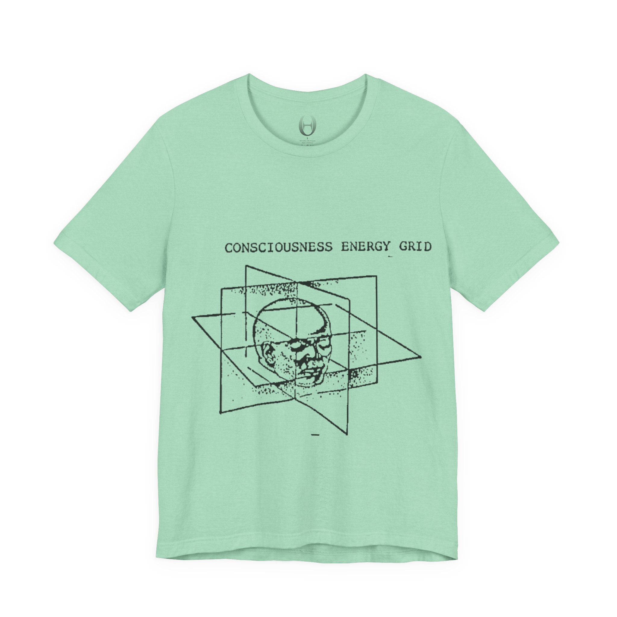 Consciousness Energy Grid Unisex Short Sleeve Tee