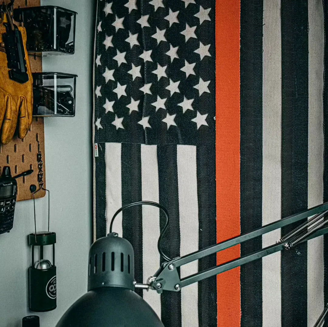 American Flag – Fire Hose – Thin Red Line