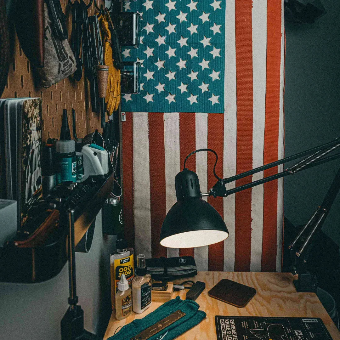 American Flag – Fire Hose & Arid Border