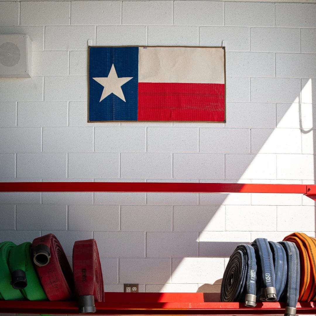 American Flag – Fire Hose – Texas State