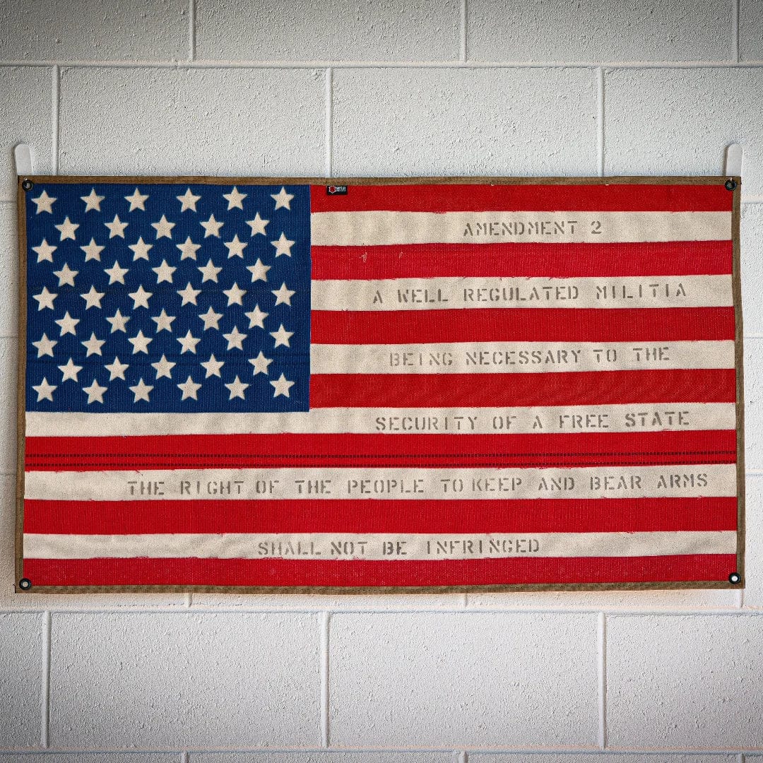 American Flag – Fire Hose – Second Amendment