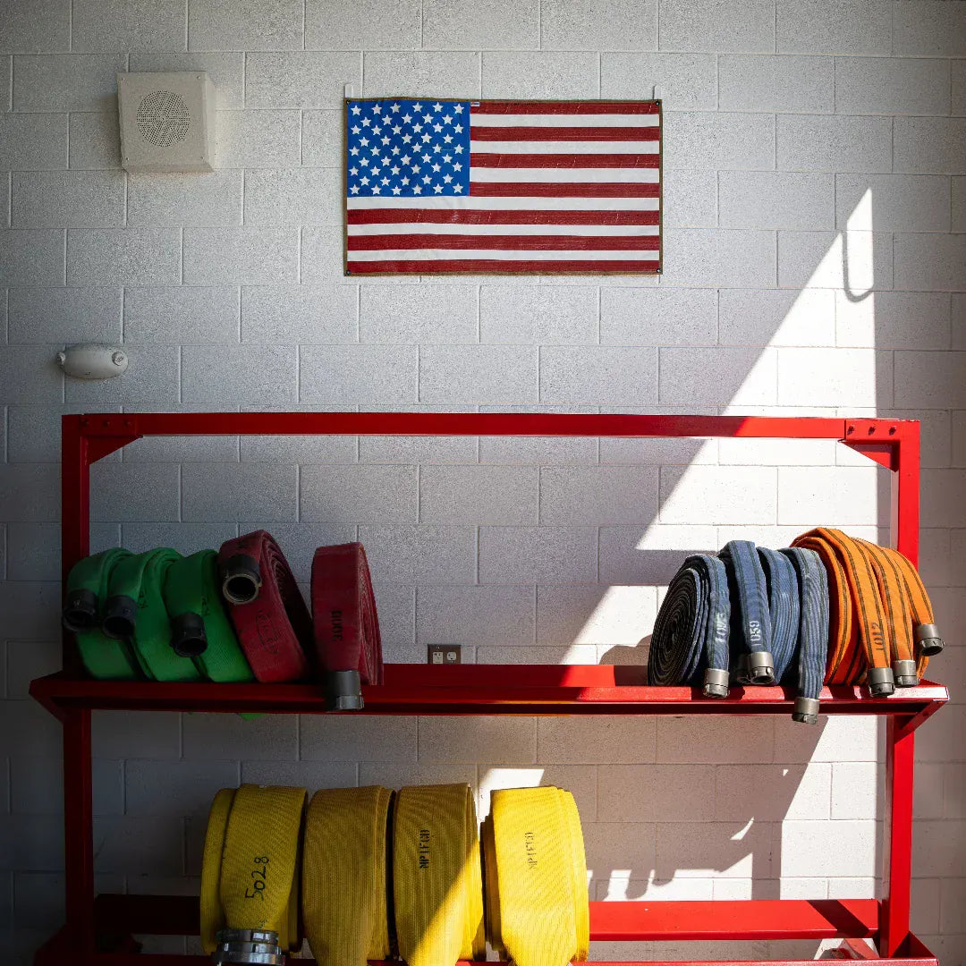 American Flag – Rubber Fire Hose – Waterproof