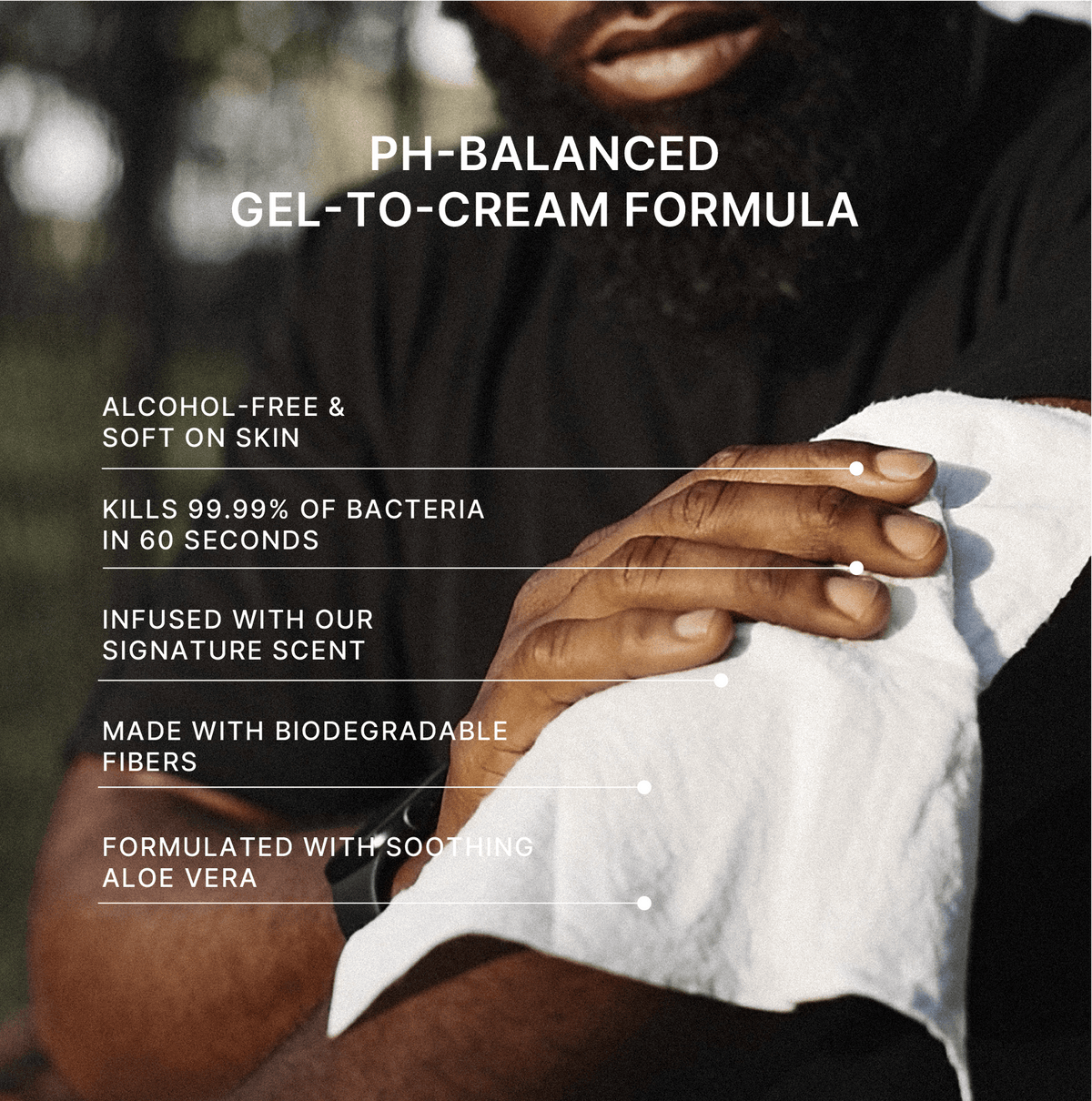 Bravo Sierra Antibacterial Body Wipes – photo 2 of 6