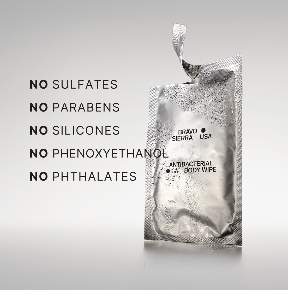 Bravo Sierra Antibacterial Body Wipes – photo 3 of 6