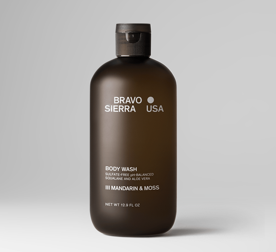Bravo Sierra Body Wash – Mandarin & Moss