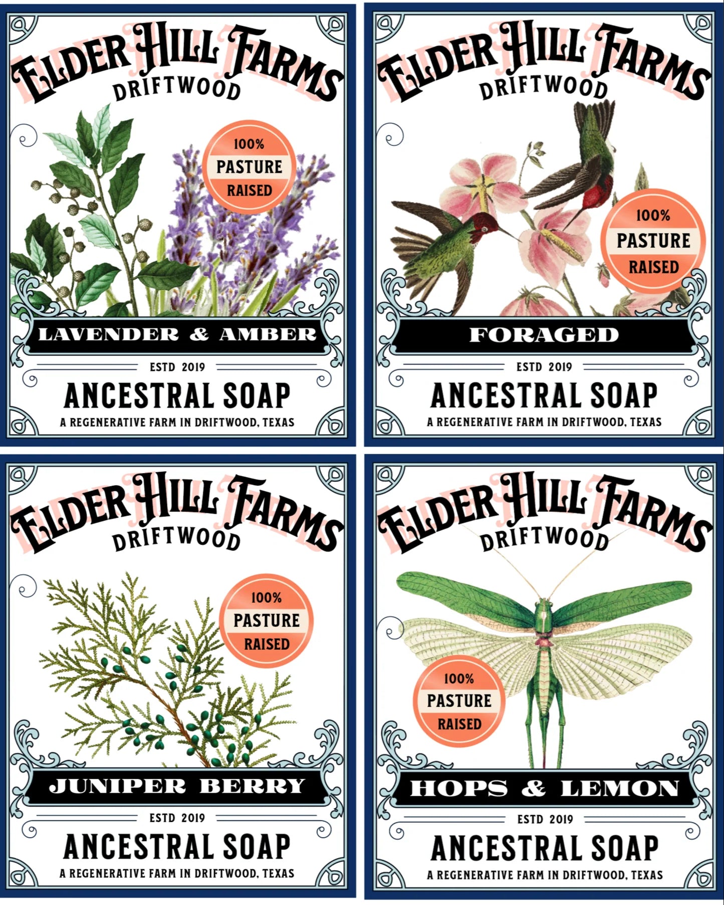 Botanical Ancestral Soap Box Set