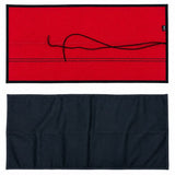 36" / RED & BLACK