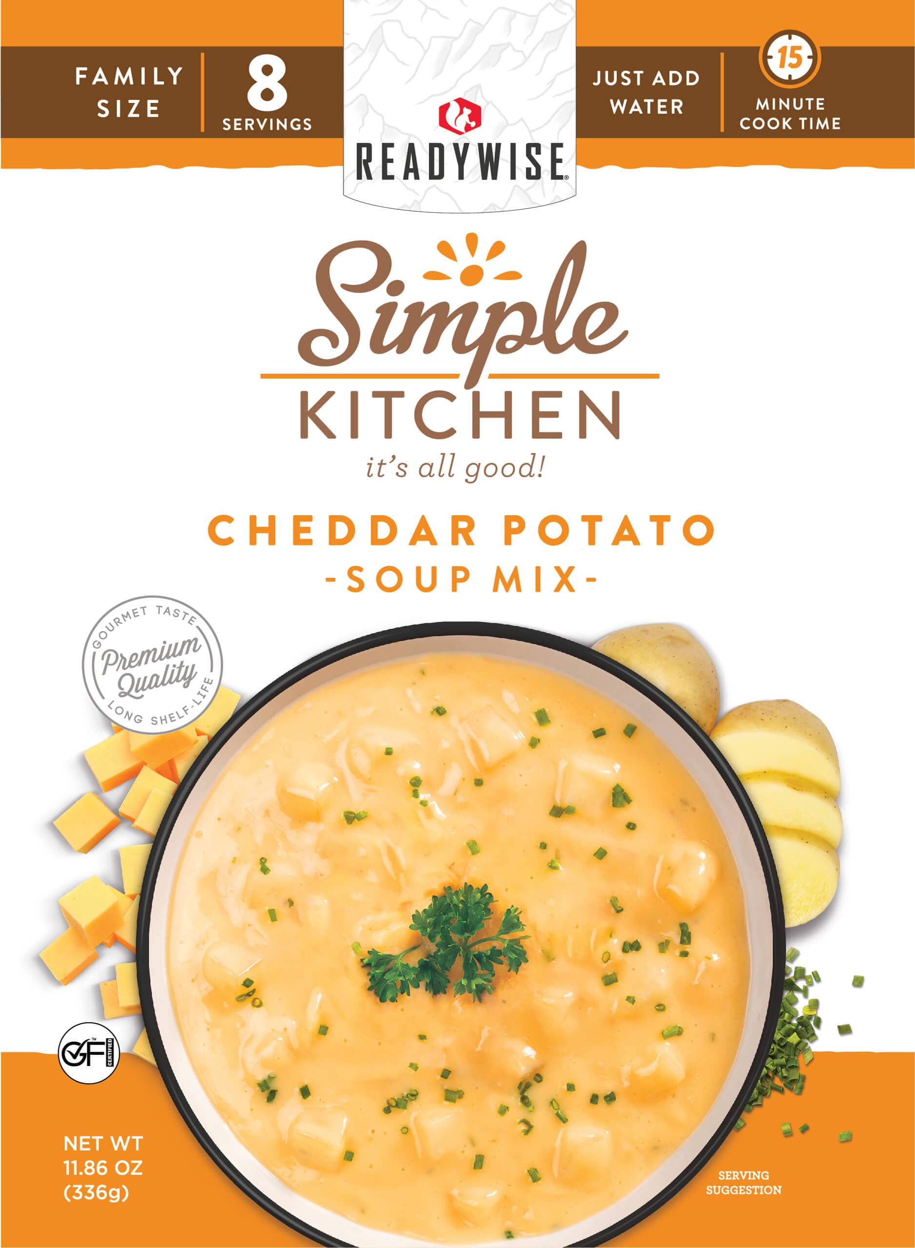 Cheddar Potato Soup Mix – 6-Count Case