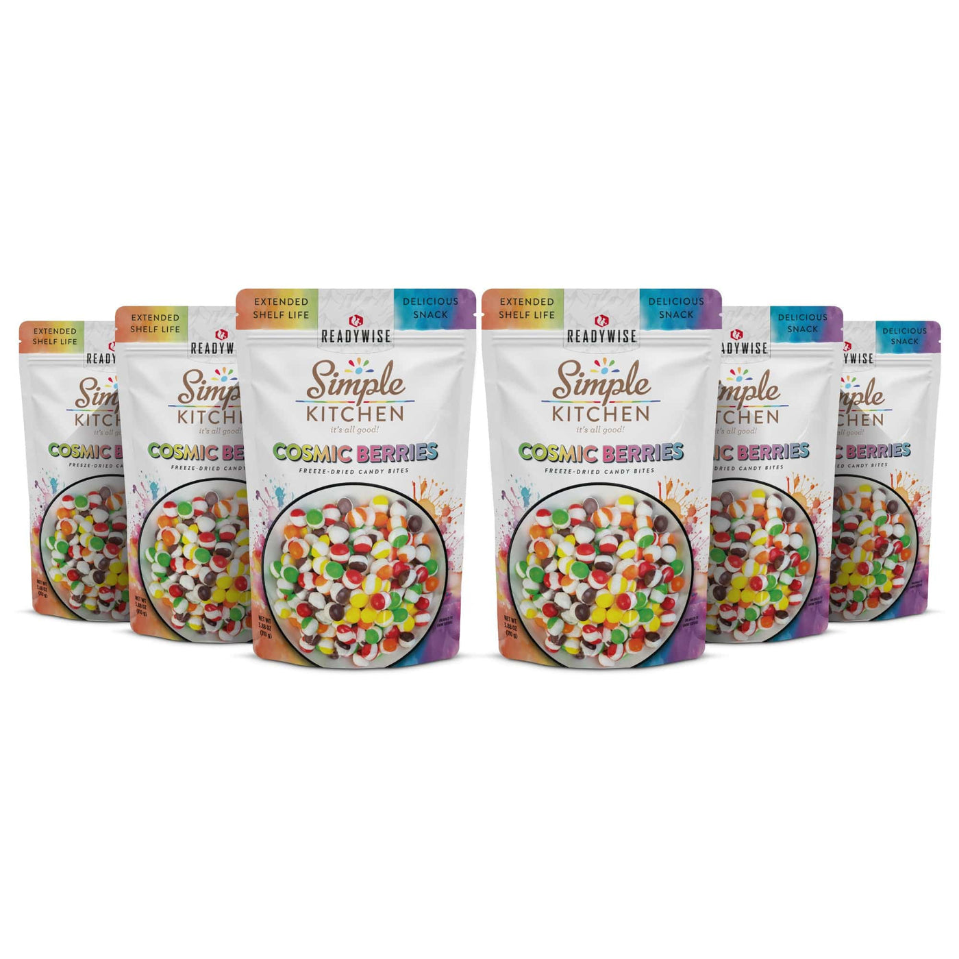 Cosmic Berries – Freeze-Dried Candy Bites – 6 Pack