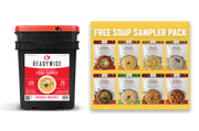 120-Serving Entrée Bucket with FREE Soup Sampler