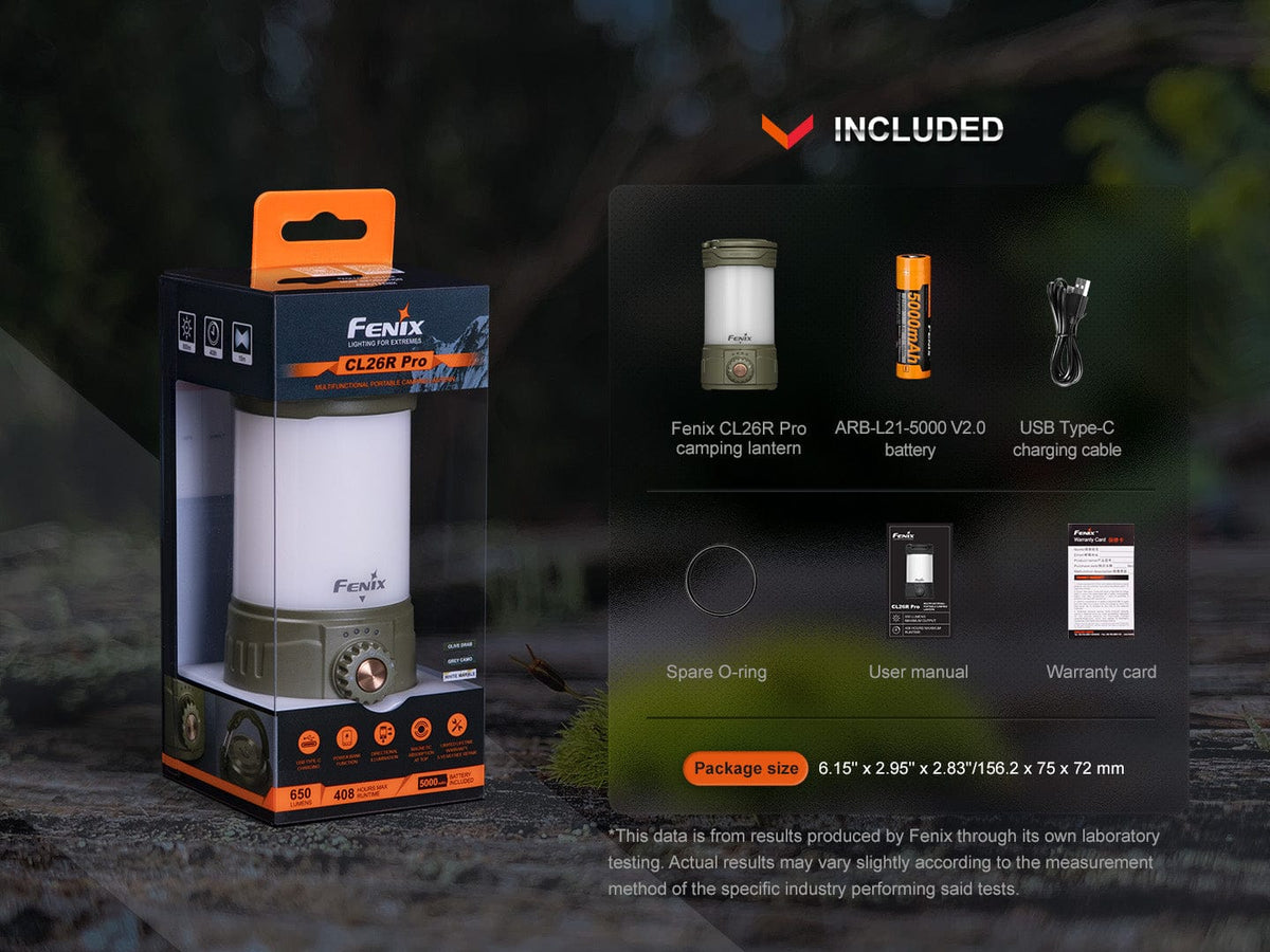 Fenix CL26R PRO High Performance LED Rechargeable Camping Lantern – photo 17 of 25