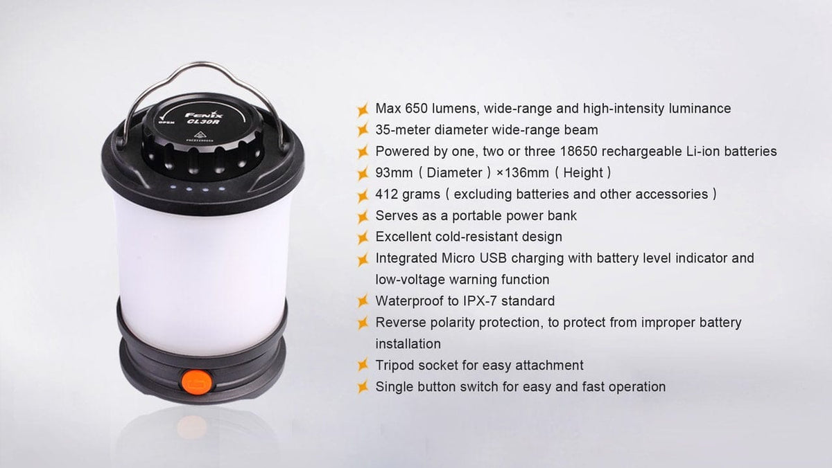 Fenix CL30R LED Camping Lantern – photo 12 of 15