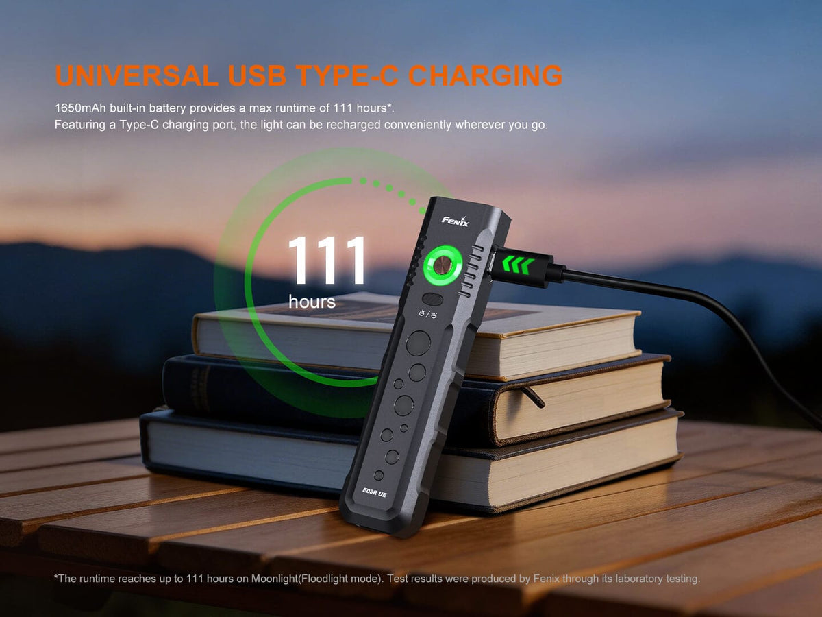 Fenix E08R UE Multi-Light EDC Flashlight With Red Light & Green Laser – photo 17 of 31